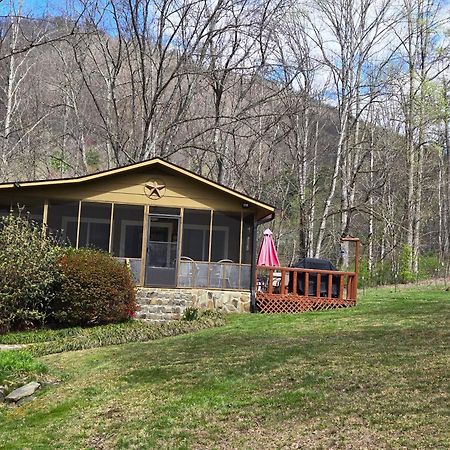Bryson City Creekside Home With Hot Tub- 3 Bedroom-2 Bath Home Luaran gambar